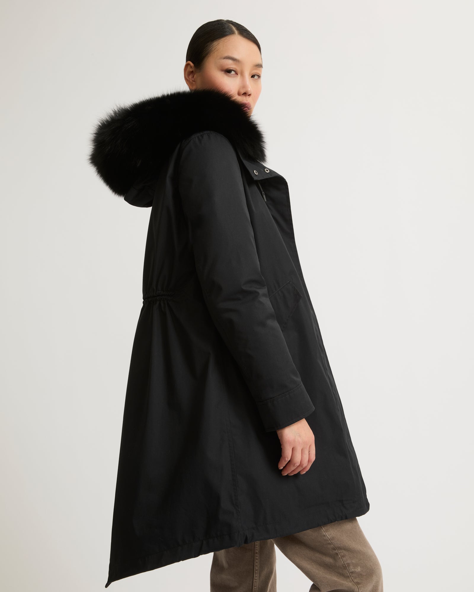 Yves salomon 2024 parka femme