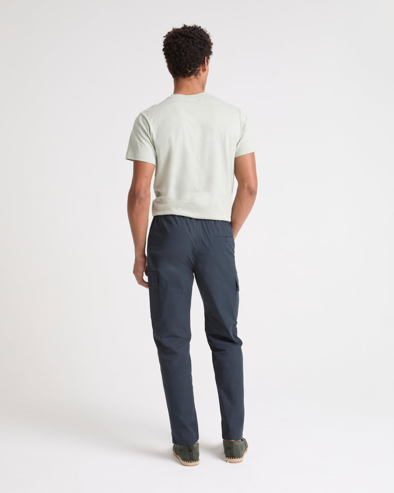 Pantalon en coton mélangé