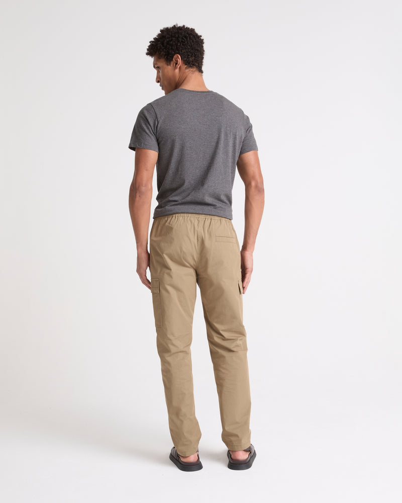 Pantalon en coton mélangé