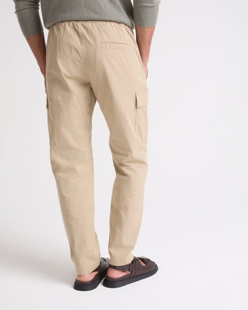 Pantalon en coton mélangé