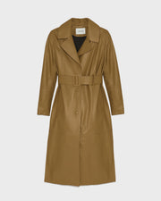 Trench en cuir