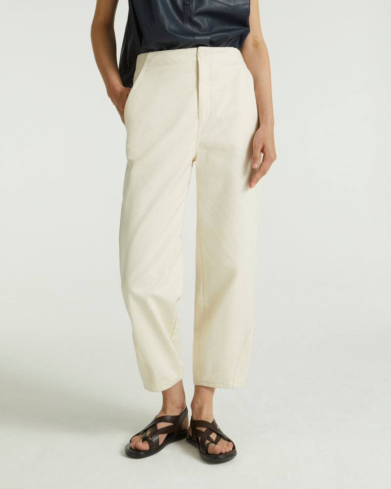 Pantalon en gabardine de coton