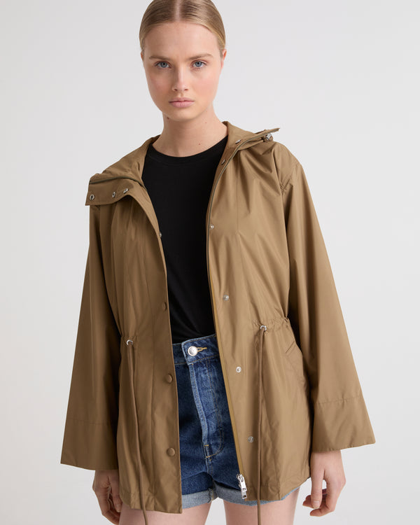 Parka en tissu technique