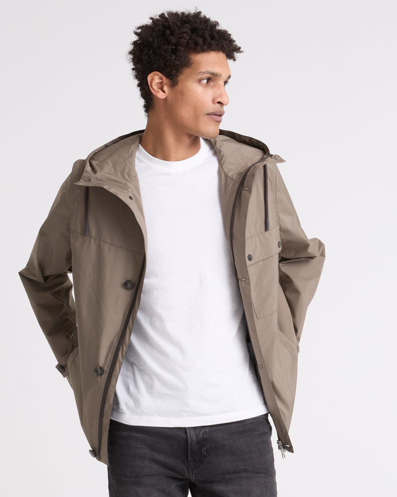 Veste en tissu imperméable