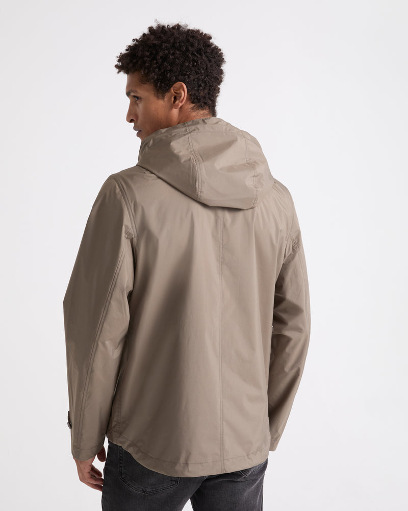 Veste en tissu imperméable