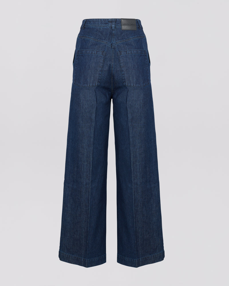 Pantalon large en denim