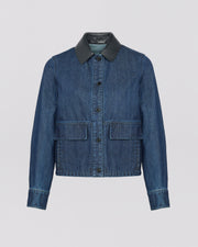 Veste courte en denim