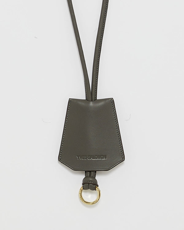 Leather keyring