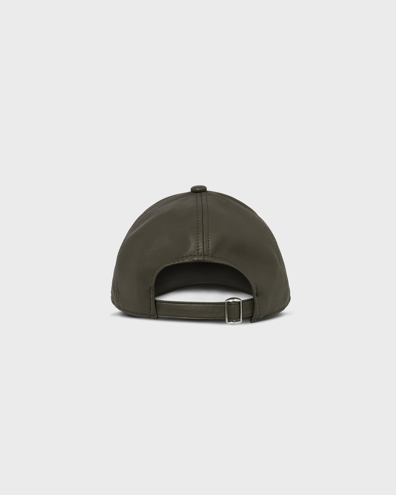 Leather cap