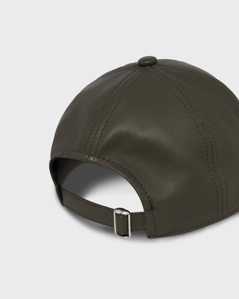 Leather cap