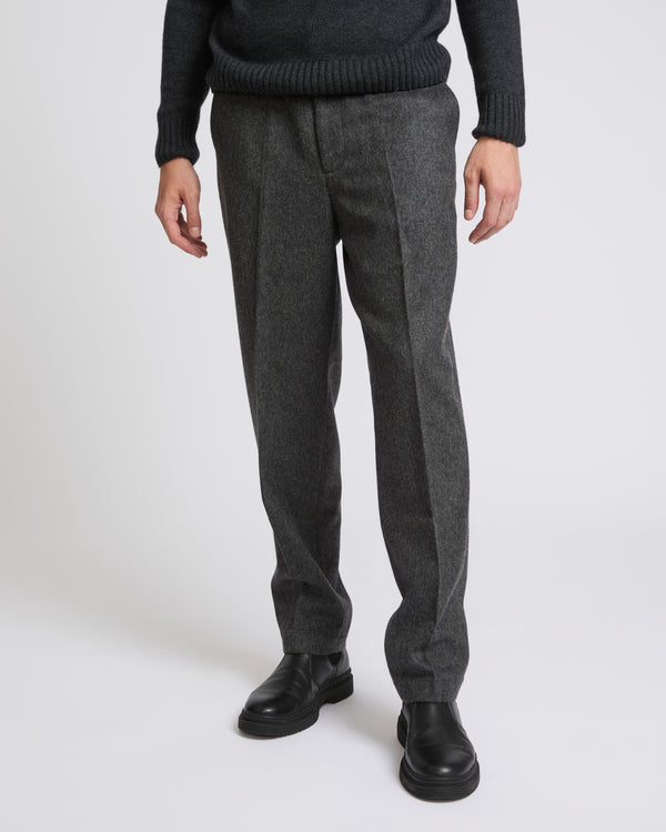 Wool chino trousers