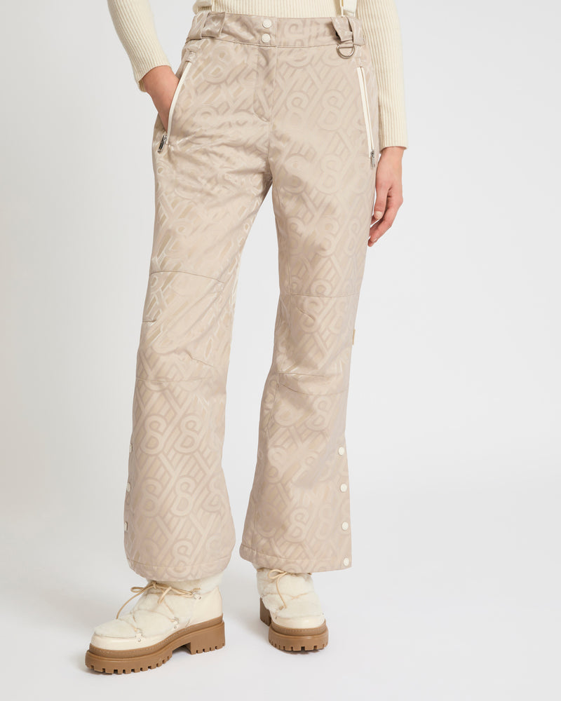 Wide leg skiwear trousers - Yves Salomon Mountain - Ski