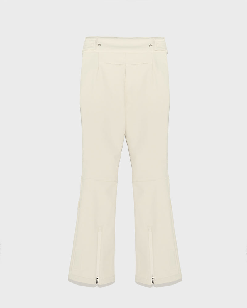 Softshell fabric flared fitted trousers - Yves Salomon Mountain - Ski