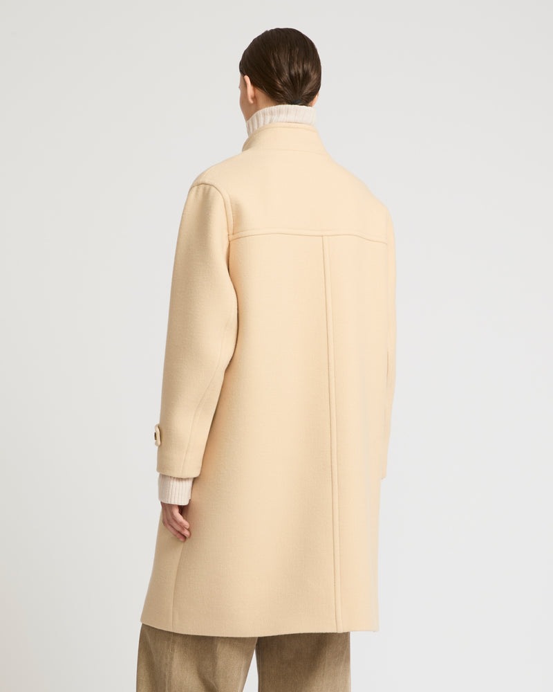 Long woollen pea coat